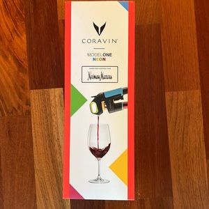 CORAVIN Wine System.  Box never opened.  Purchased at Neiman Marcus for $200.